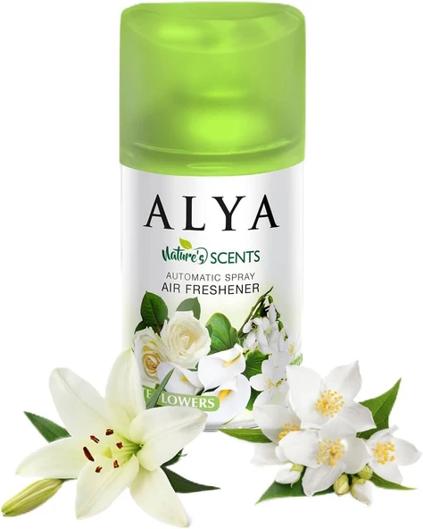 Alya Nature'S Scents White Flowers - Beyaz Çiçekler Oda Kokusu Yedek Makine Spreyi 250 Ml ürün görseli 1