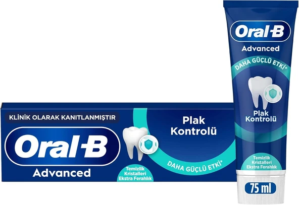 Gelişmiş Plak Temizleme Kristalleri Macunu 75Ml ürün görseli 1