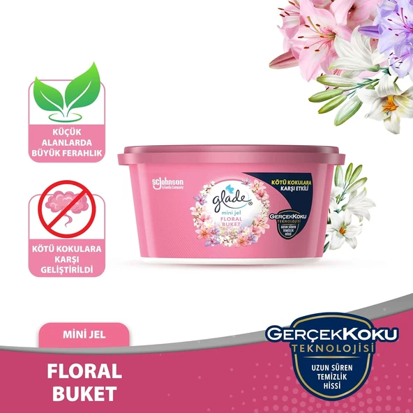 Glade Mini Jel Floral Buket 70 G ürün görseli 1