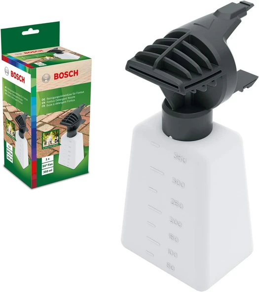 Professional Accessories Yüksek Basınçlı Temizleyici Için Aksesuar (Bosch Fontus Başlığı, Püskürtme Temizleme Maddesi Başlığı, Şişe Kapasitesi: 350 Ml, Kartonda) ürün görseli 1
