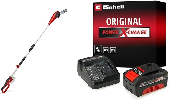 Gc-Lc 18/20 Li T - Solo, Akülü Yüksek Dal Budama + 18V 4,0 Ah Pxc Starter Kit, Akü & Şarj ürün görseli 1