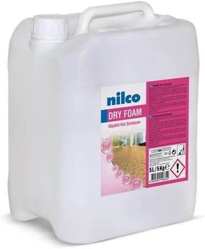 Nilco Dry Foam 5Lt/5Kg Kuru Köpük Parfümlü Hali Şampuani ürün görseli 1