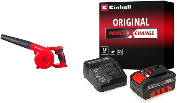 Te-Cb 18/180 Li - Solo, Akülü Üfleme + 18V 4,0 Ah Pxc Starter Kit, Akü & Şarj ürün görseli 1