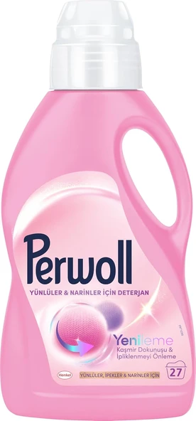 Perwoll Yünlü İpekliler 1.48 Litre Sıvı Çamşır Deterjan, 1.5L ürün görseli 1