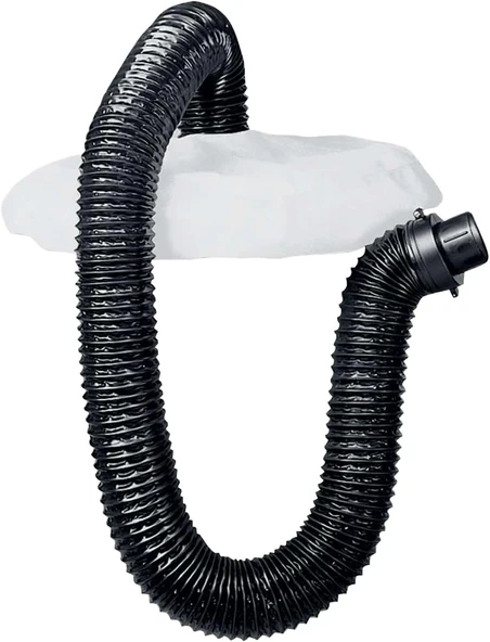 Black+ Decker Kablolu Yaprak Üfleyiciler Için Yaprak Üfleyici Hortum Ataşmanı, Yalnızca Ek Parça, 8 Ft (Bv-006) ürün görseli 1