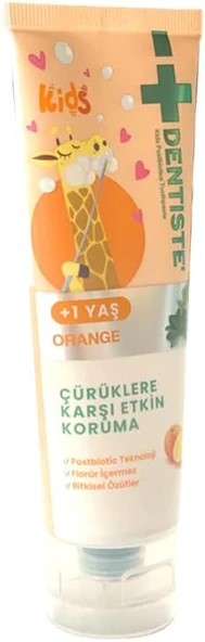 Dentiste' Orange Macunu Kids +1 Yaş 60 Gr ürün görseli 1