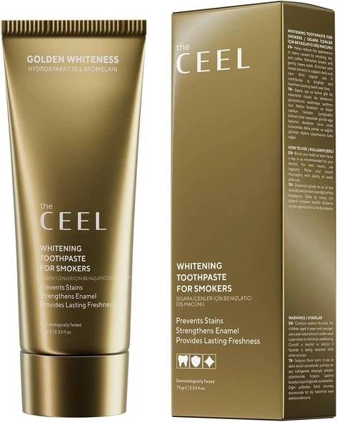 The Ceel Bromelain İçerikli Macunu 75 G - Ferahlatıcı Nazik Temizleyici Ağız Bakımı, Görünümünü Azaltmaya Yardımcı, Mine Destekleyici Günlük Kullanım ürün görseli 1