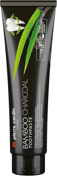 Pierre Cardin Bambu Kömürlü Macunu – Doğal Beyazlatıcı & Ferah Nefes – 75 Ml- Whitening Toothpaste – Bamboo Charcoal Power ürün görseli 1
