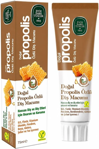 Sabri̇ Doğal Propolis Özlü Macunu, 75Ml ürün görseli 1