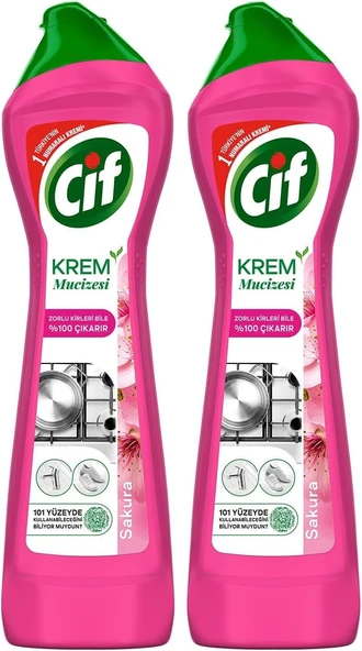 Mucizesi Sakura Parfümlü Yüzey Temizleyici 500 Ml 2Li Paket ürün görseli 1