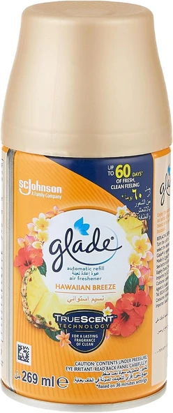 Glade İpeksi Vanilya Yedek Otomatik Sprey 60 Gün Etkili (1 X 269 Ml) ürün görseli 1