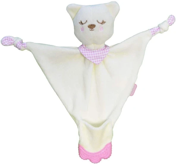 Babyjem Di̇ş Kaşiyicili Uyku Arkadaşim Pembe ürün görseli 1