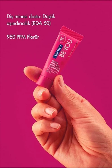 Curaprox You Koyu Pembe/Tonik&Hurma Macunu 10Ml ürün görseli 1