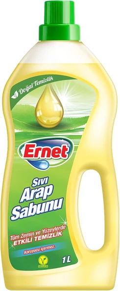 Ernet Temizlik Için Arap Sabunu 1000 Ml ürün görseli 1