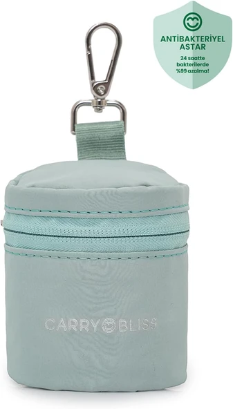 Pacipal Anti-Bakteriyel Astarlı Emzik Saklama Çantası, Mint Green ürün görseli 1