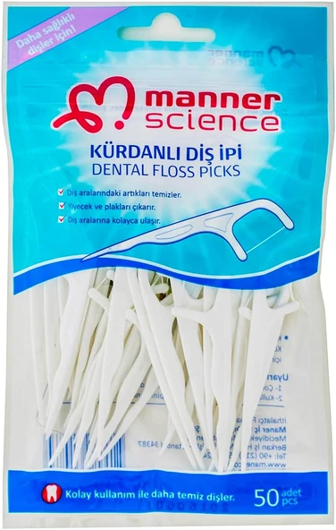 Manner Science Kürdanlı İpi 50'Li ürün görseli 1