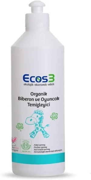 Ecos3 Organik Biberon Oyuncak Temizleyici 500 Ml ürün görseli 1
