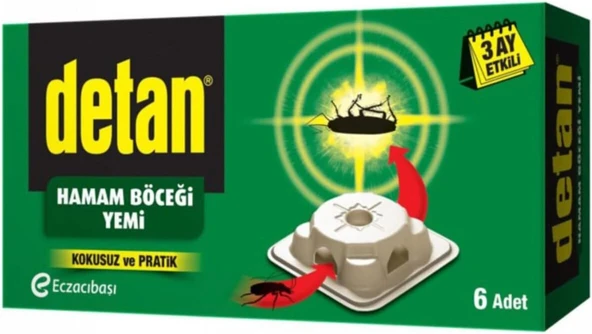 Detan Böcek Yemi 6 Adet ürün görseli 1