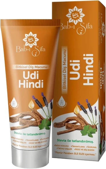 Bi̇tki̇sel Di̇ş Macunu 140 Gr. Udi̇ Hi̇ndi̇ ürün görseli 1
