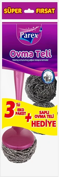 Parex 3'Lü Ovma Teli + Sapli Ovma Teli Firsat Paketi ürün görseli 1