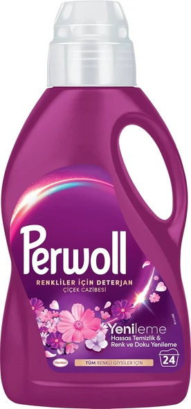 Perwoll Yenileme Çiçek Cazibesi Renkler 1.32 Litre Sıvı Çamaşır Deterjan, 1.3L ürün görseli 1