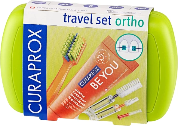 Curaprox Ortodonti Seti (5460 Orho Fırça + You Macunu + 3 Adet Arayüz Fırçası) ürün görseli 1