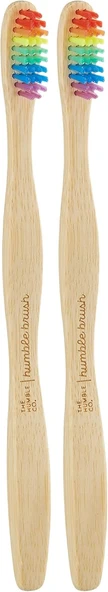 The Humble Co. Brush Orta Proud Edition Renkli Yetiştkin Fırçası (2 Paketi) ürün görseli 1