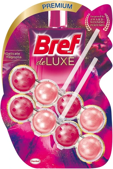 Bref Wc Deluxe Manolya Duo Pack 2'Li Klozet Temizleme Topları, 1 X 2 Adet, Manolya 2 ürün görseli 1