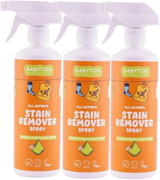 Babyton Doğal Çamaşır Çıkarıcı 3'Lü Set 500 Ml X3 ürün görseli 1