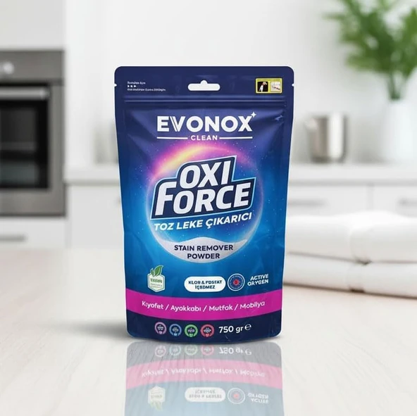 Evonox Clean Oxi Force Toz Çıkarıcı 750 Gr ürün görseli 1