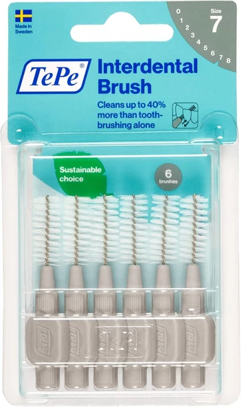 Tepe Blister 1.3 Mm - Gri̇ Arayüz Fırçası (1 X 6 Adet) ürün görseli 1