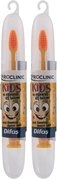 Difaş Proclinic Kids Fırçası 2Li Paket ürün görseli 1
