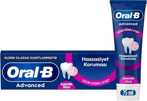 Gelişmiş Hassasiyet Koruma Sakinleştirici His Macunu Okaliptüs Nane Aroması 75Ml ürün görseli 1