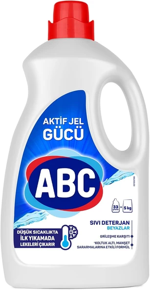 Abc Deterjan Sıvı Deterjanı Beyazlar 2145 Ml ürün görseli 1