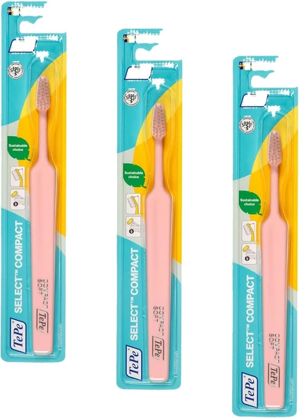 Tepe Select Compact Yumuşak Fırçası (3 Paketi) ürün görseli 1