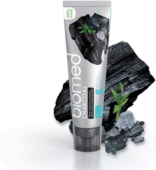 Biomed Charcoal Macunu 100 G ürün görseli 1