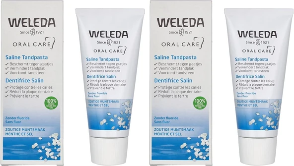 Weleda Deniz Tuzu Mineralli Organik Macunu 75 Ml (2 Paketi) ürün görseli 1