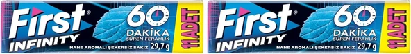 First Infinity 11S Stick Nane Aromalı Sakız 29,7 G 2Li Paket ürün görseli 1