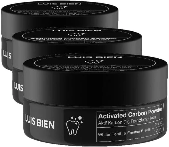 Luis Bien Aktif Karbon Temizleme Tozu 50 Gr (3 Paketi) ürün görseli 1