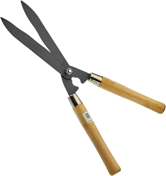Eğri Çim Budama Makası Çalı Çimen Biçme Kesme Makas 50 Cm Metal Bıçkı 1 Adet ürün görseli 1