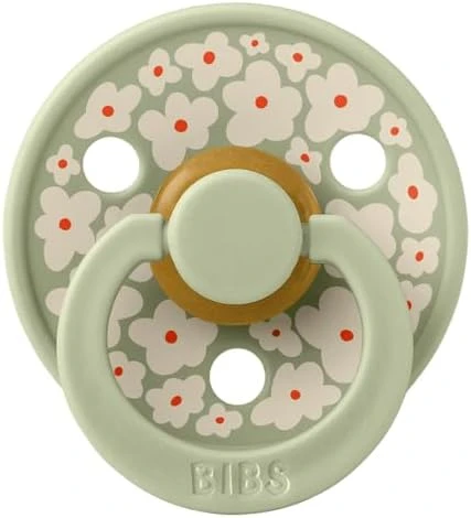 Bibs Studio Colour Jasmine Field Kauçuk Emzik/Sage 0-6 Ay ürün görseli 1