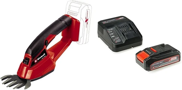 Gc-Cg 18/1 Li - Solo, Akülü Çit Budama 18V 2,5 Ah Pxc Starter Kit (Başlangıç Seti) ürün görseli 1