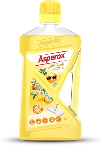 Asperox Gün Işığı Yüzey Temizleyici Portakal & Limon Çiçeği 1000 Ml (6 Paketi) ürün görseli 1