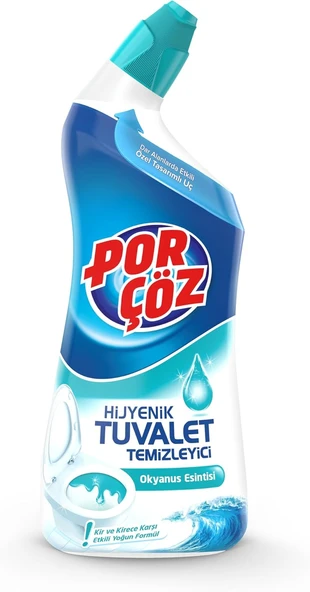 Porçöz Tuvalet Temizleyici Jel Okyanus Esintisi 750 Ml ürün görseli 1