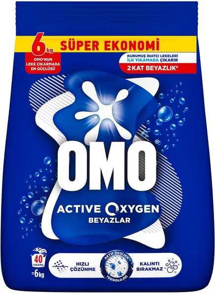 Oxygen Beyazlar Toz Deterjanı 6 Kg ürün görseli 1
