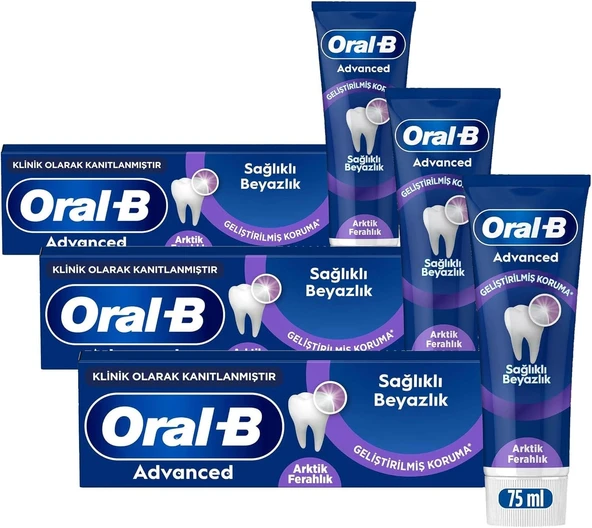 Gelişmiş Beyazlatıcı Arctic Fresh Macunu 75Ml (3 Paketi) ürün görseli 1