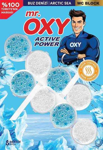 Mr Oxy Wc Blok-Buz Denizi-Arctic Sea 2X50 ürün görseli 1