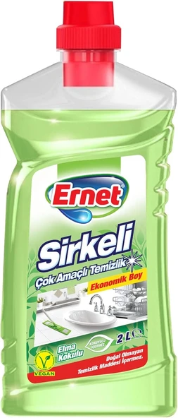 Ernet Temizlik Için Sirkeli Temizleyici 2 L ürün görseli 1