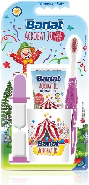 Banat Junior Bardaklı Set (Mor) ürün görseli 1