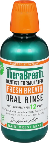Thera Breath Fresh Breath Rainforest Mint Ağız Çalkalama Suyu 473Ml ürün görseli 1